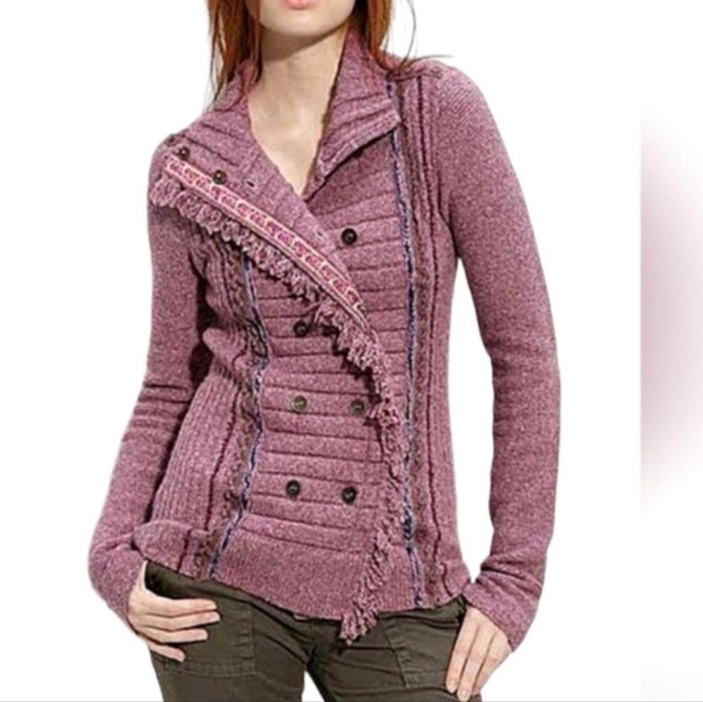 🦇 Free People "Cuddle Bear" Cozy Admirals Sweater 🦇